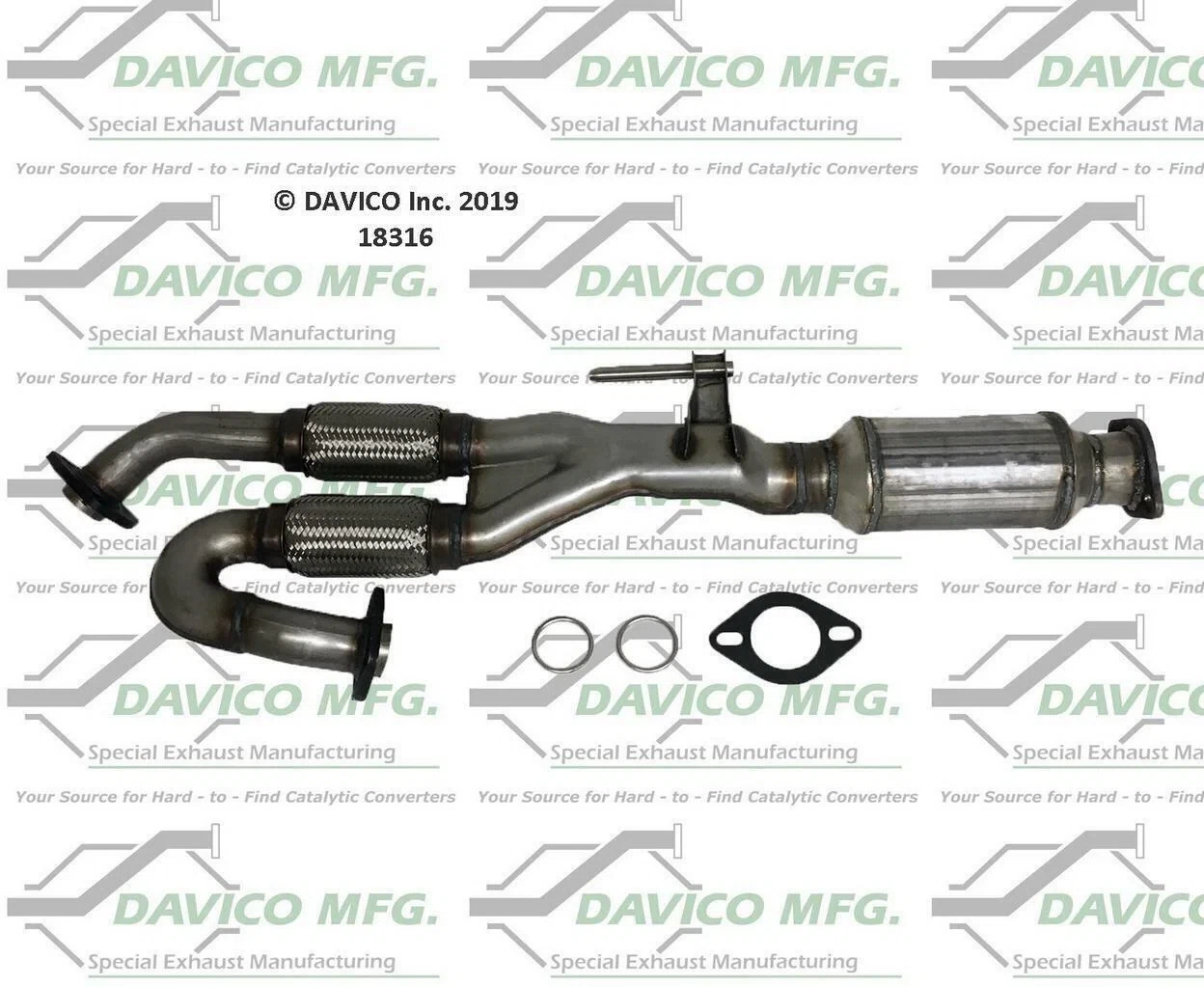 2002-2006 Nissan Altima Catalytic Converter 18316